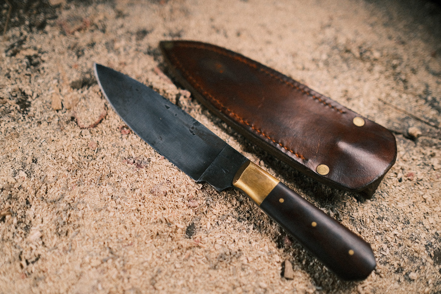 Coffin Collector and Leather Sheath